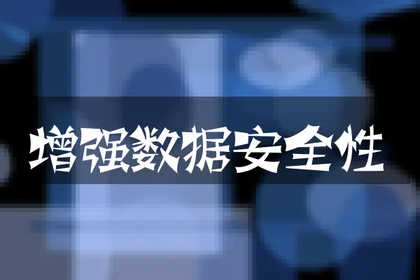 增强数据安全性